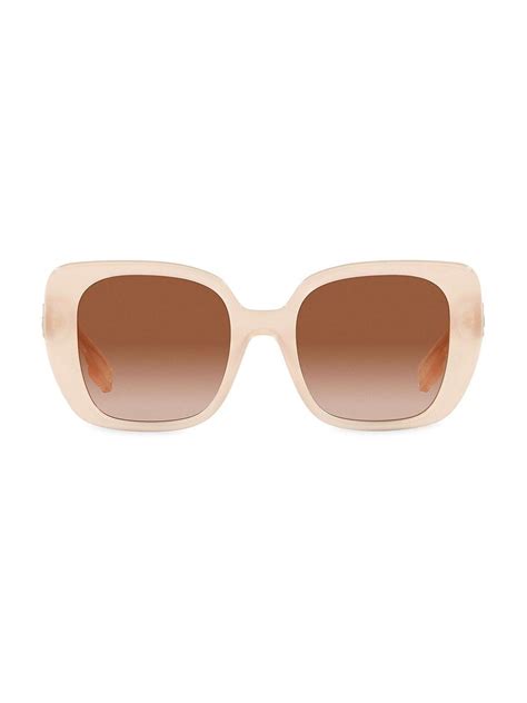 burberry pink square sunglasses|burberry 54mm square sunglasses.